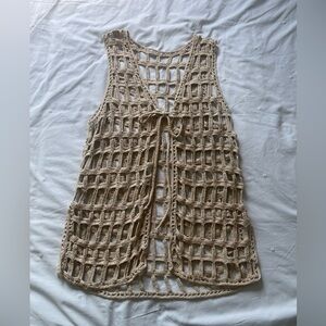 Vintage Crochet Vest